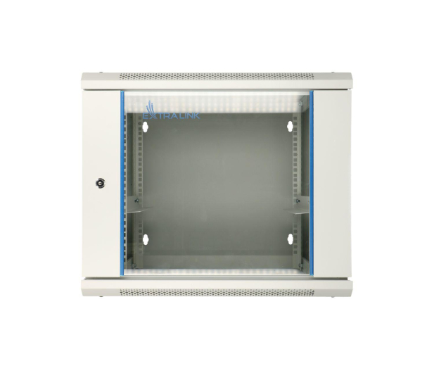 ExtraLink  Wisząca 19" 9U 600x600mm AZH dwusekcyjna (szara) - 1323253 - zdjęcie 2